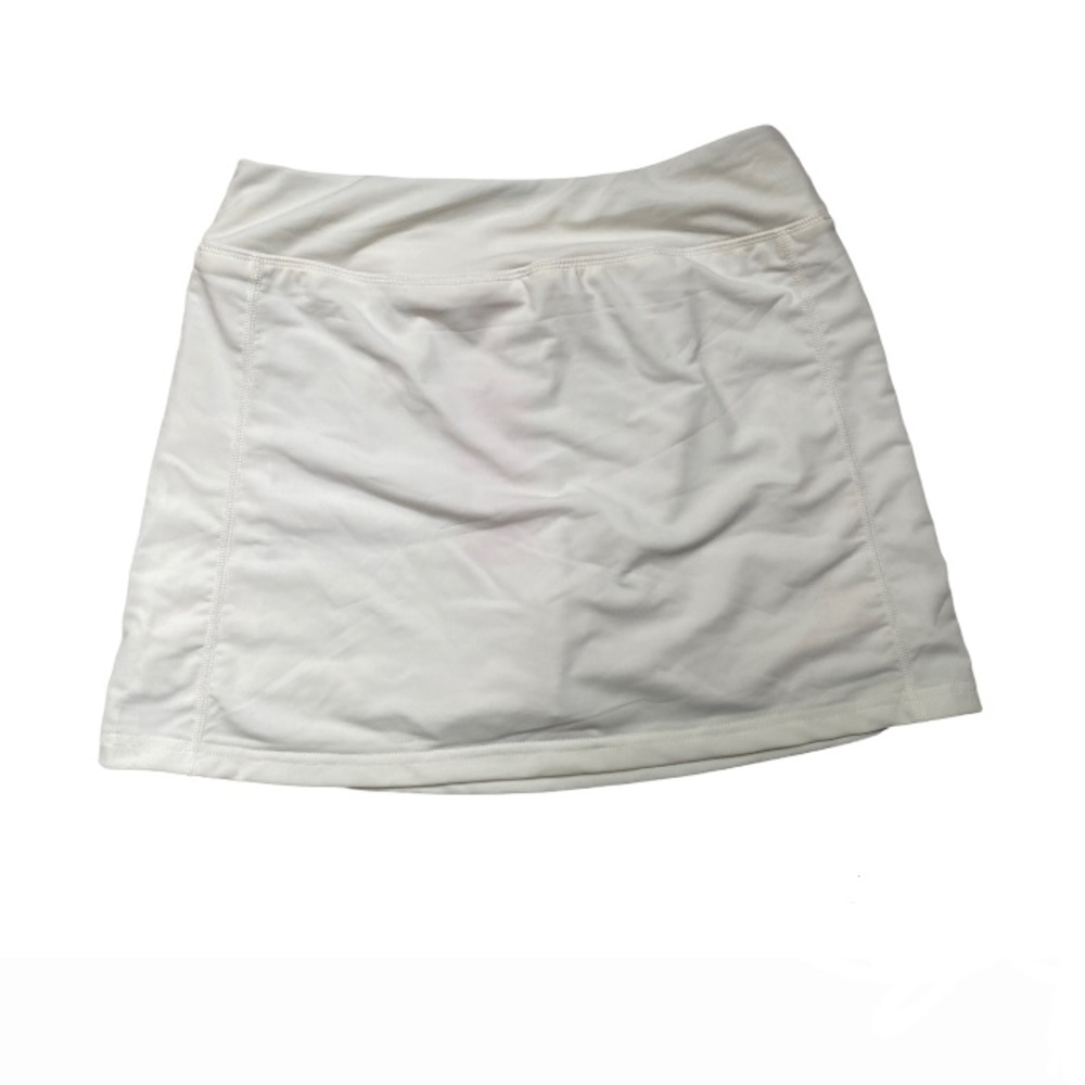 white miniskirt